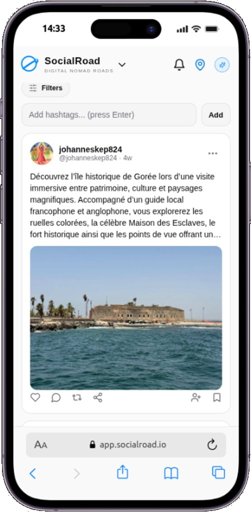 Mobile experiences — tours and activities to book